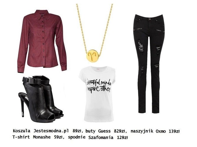 STYLIZACJE z koszulą na wiosnę 2015