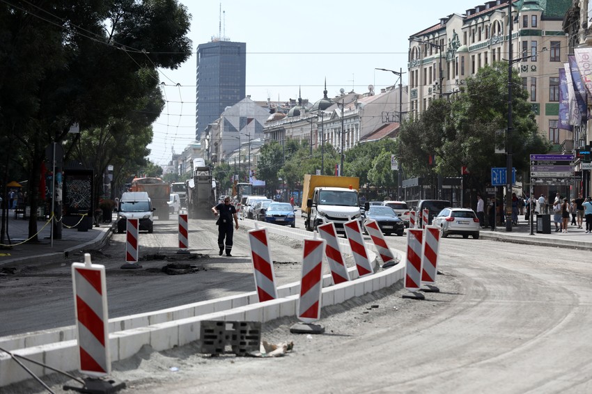Rekonstrukcija centra Beograd - Terazije