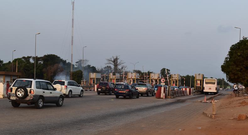 Pont péage d'Ahozon de Ouidah, Bénin