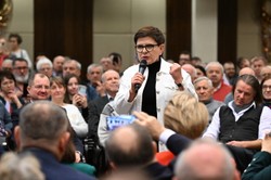 Szydło w Rzeszowie. Mówiła o "planie realizowanym w Polsce przez Tuska"