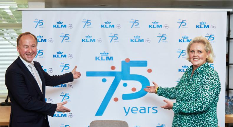 KLM celebrates 75 years of taking to the Nigerian Skies