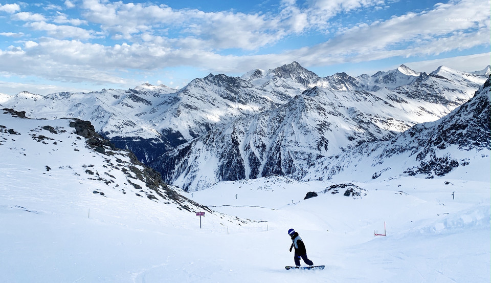 Zima w Zinal - Grimentz