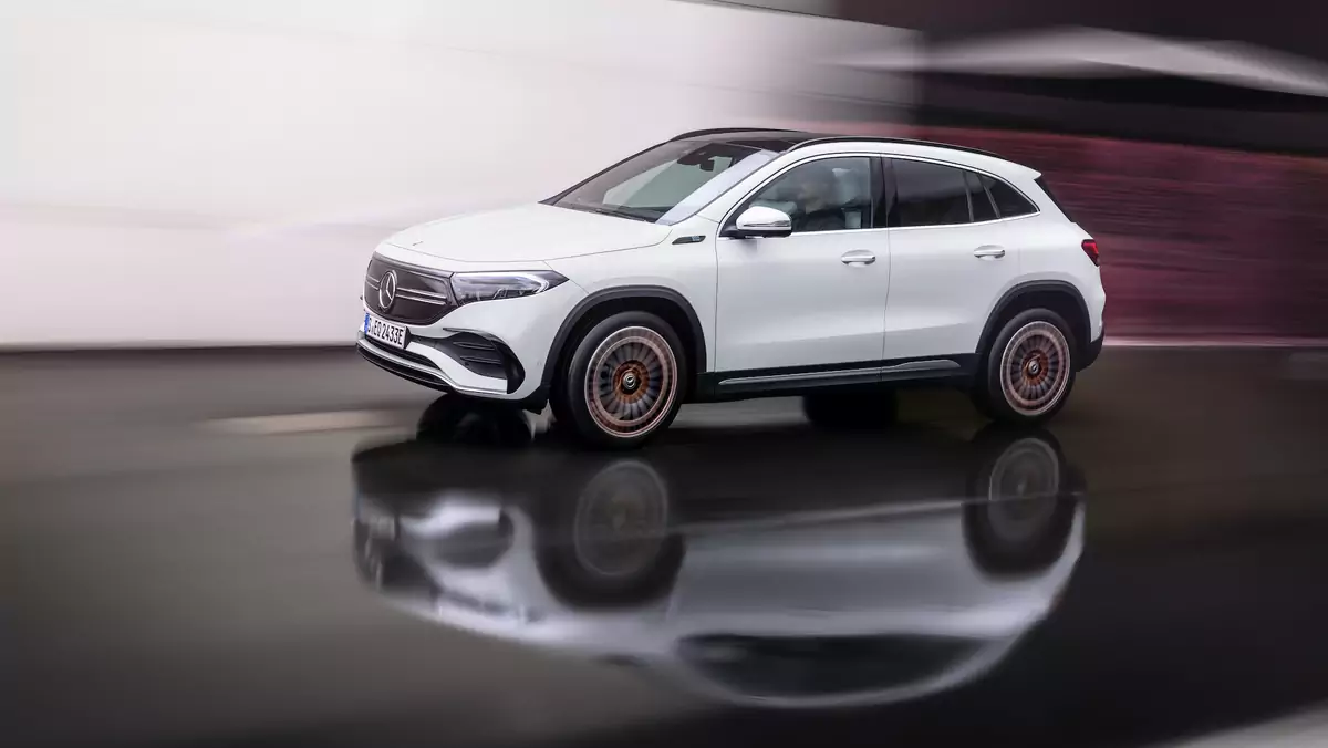 Mercedes EQA – GLA na prąd