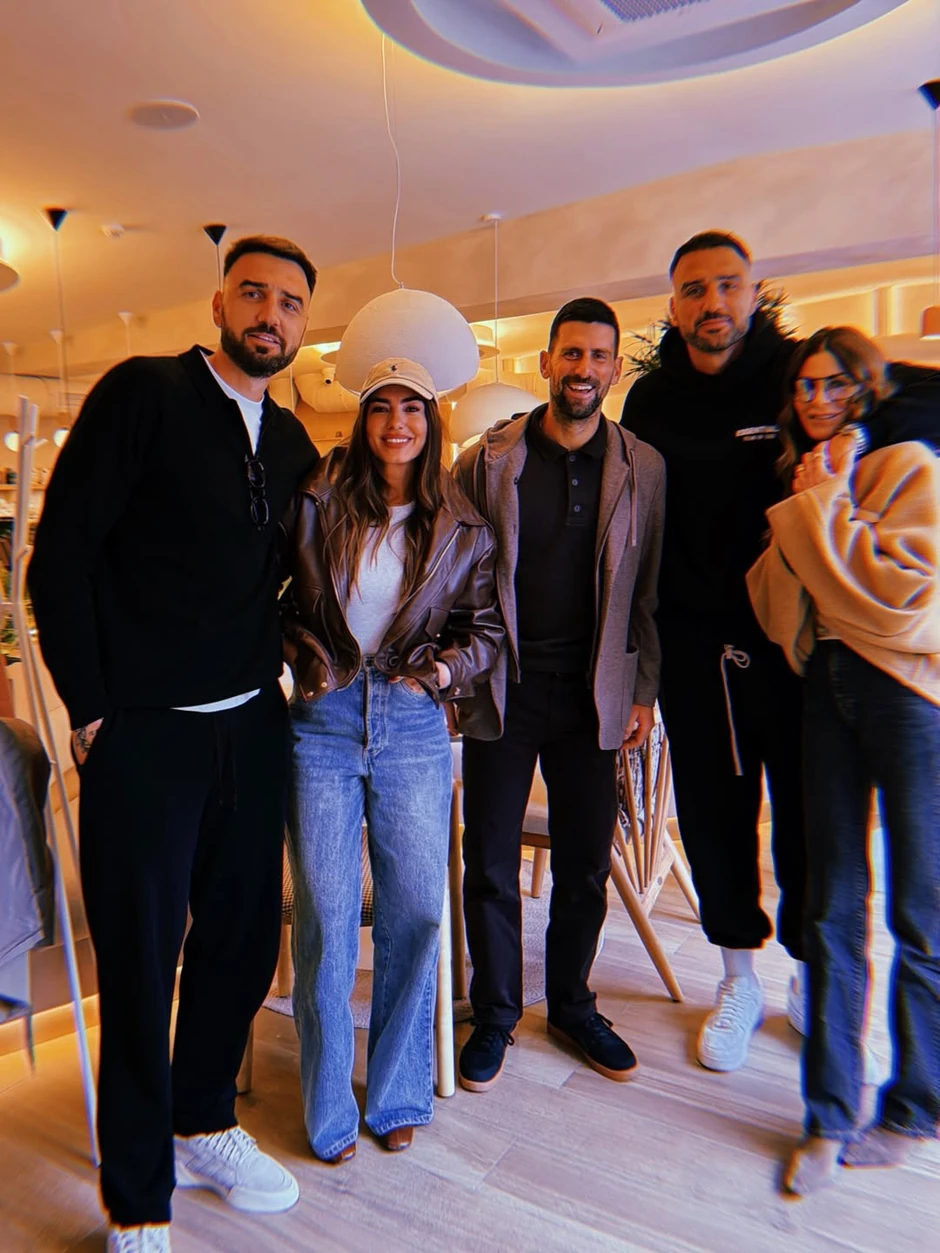 Tadija Dragićević i Novak Đoković