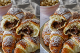 NAJMEKŠE KIFLICE punjene ČOKOLADOM koje ćete ikad probati: Lagane su kao pamuk i TOPE SE U USTIMA