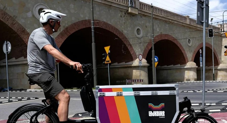 LajkBike Cargo to 15 specjalistycznych rowerów, które mieszkańcy Krakowa mogą wypożyczyć po wcześniejszym przeszkoleniu.