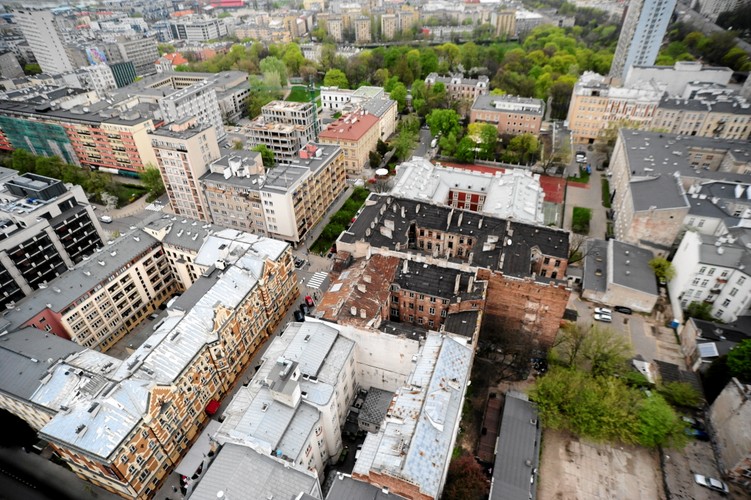 Okolice Nowego Światu z lotu ptaka