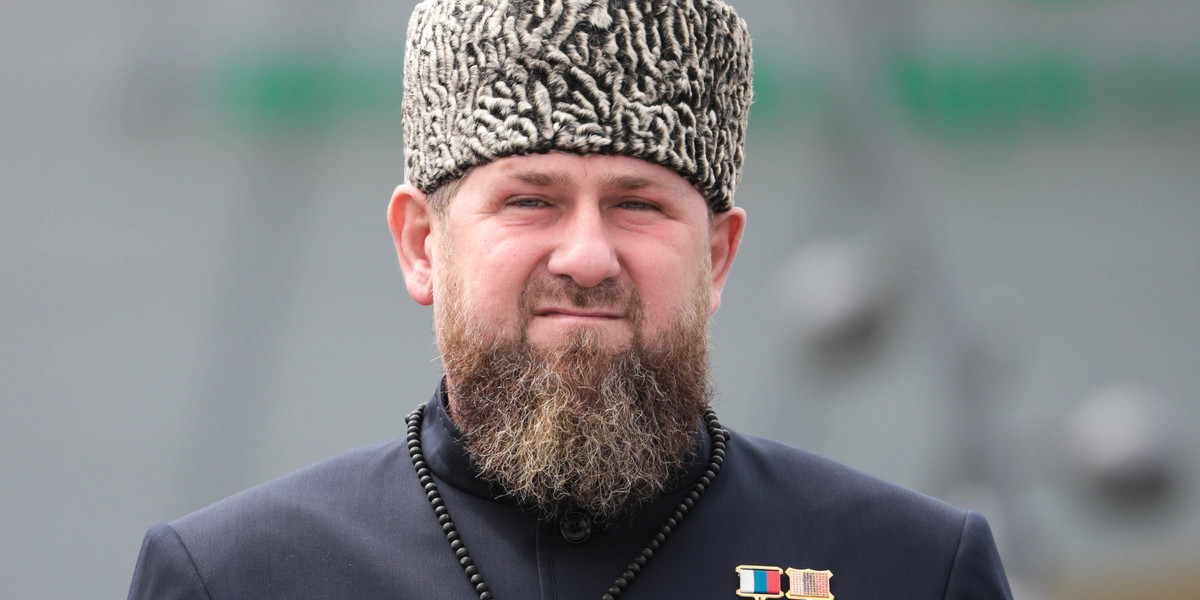 Przywódca Czeczenii Ramzan Kadyrow. 