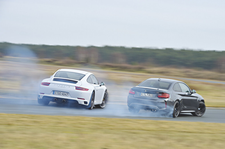 Mistrz driftu kontra król sprintu - BMW M2 vs. Porsche 911