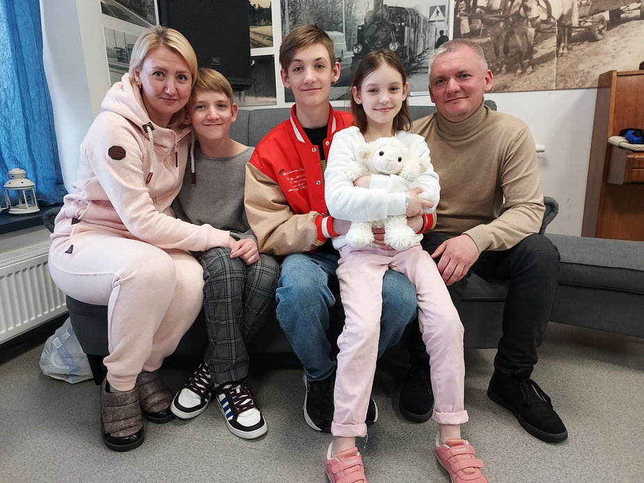 Jarosław Politow i jego rodzina
