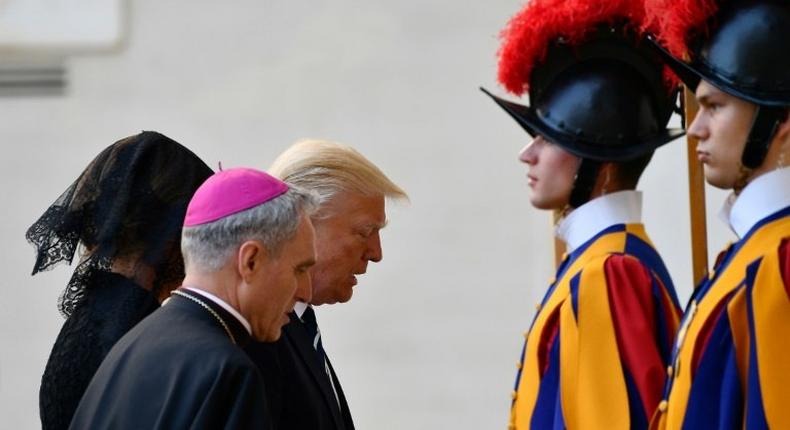 Trump and the pope have clashed over many issues