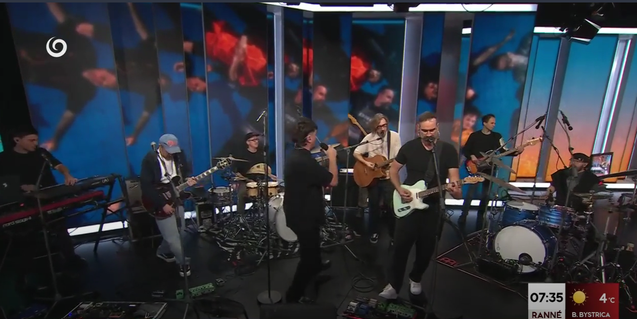 Divákov TV JOJ čakalo prekvapenie - vystúpili kapely Billy Barman a Korben Dallas.