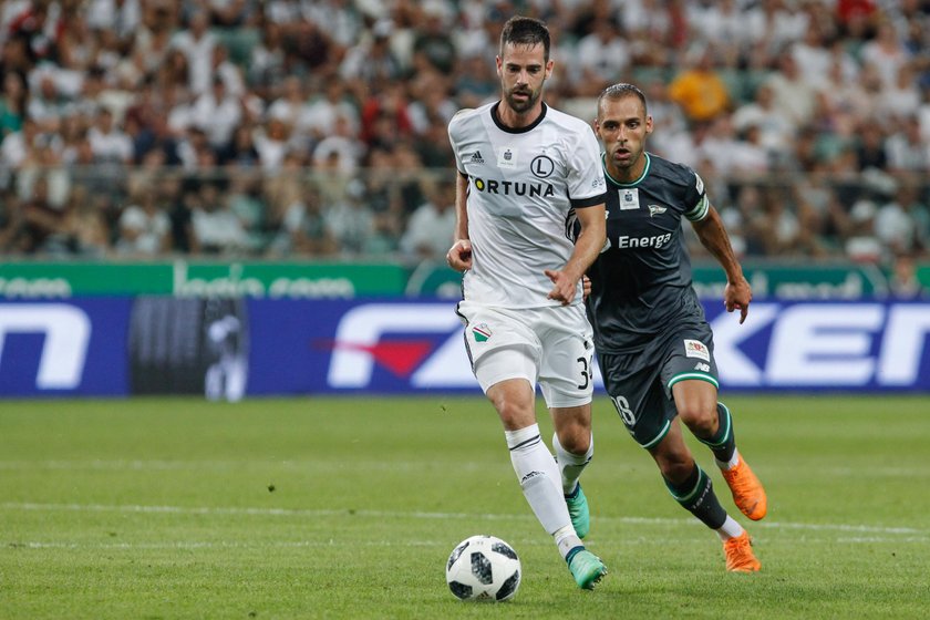 Pilka nozna. Ekstraklasa. Legia Warszawa - Wisla Plock. 26.08.2018