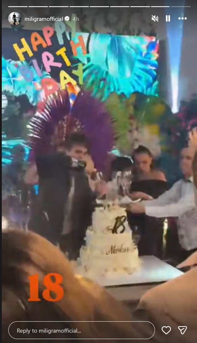 Miliejva objava FOTO Instagram