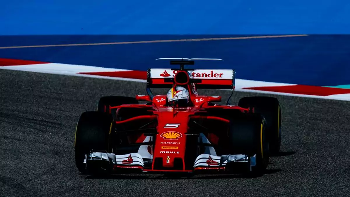 Grand Prix Bahrajnu 2017 - Sebastian Vettel