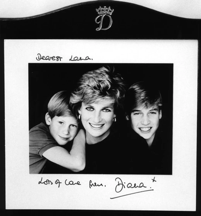 Princeza Dajana sa sinovima