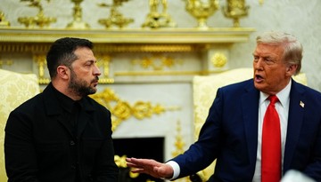 Zełenski i Trump w lepszych nastrojach? CNN zauważa zmianę