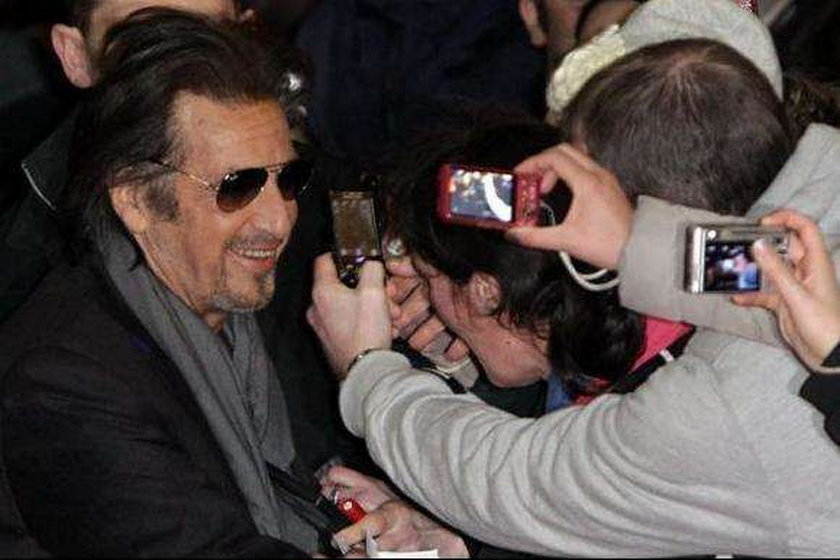 Al Pacino pozdrawia fanów