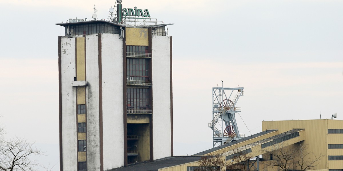 Libiąż, 26.02.2015. Zakład Górniczy Janina wchodzący w skład Grupy Tauron Wydobycie.