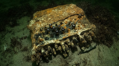Enigma znaleziona w Bałtyku przez niemieckich nurków