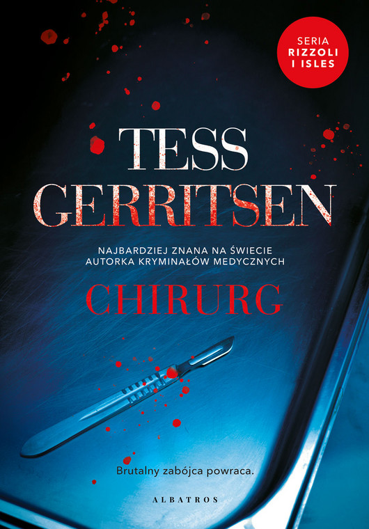 Tess Gerritsen - "Chirurg" (okładka książki)