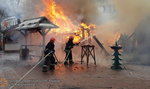 Eksplozja na jarmarku świątecznym we Lwowie