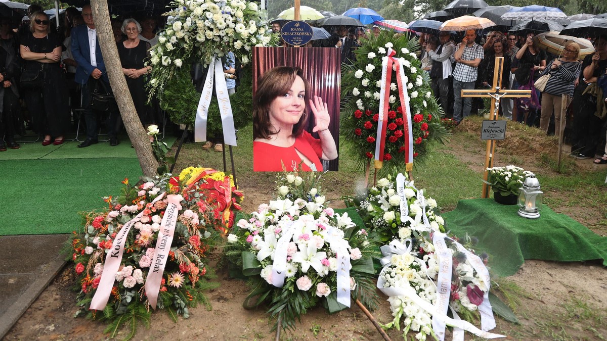 Tu spoczęła Joanna Kołaczkowska. Jeden element wzrusza szczególnie