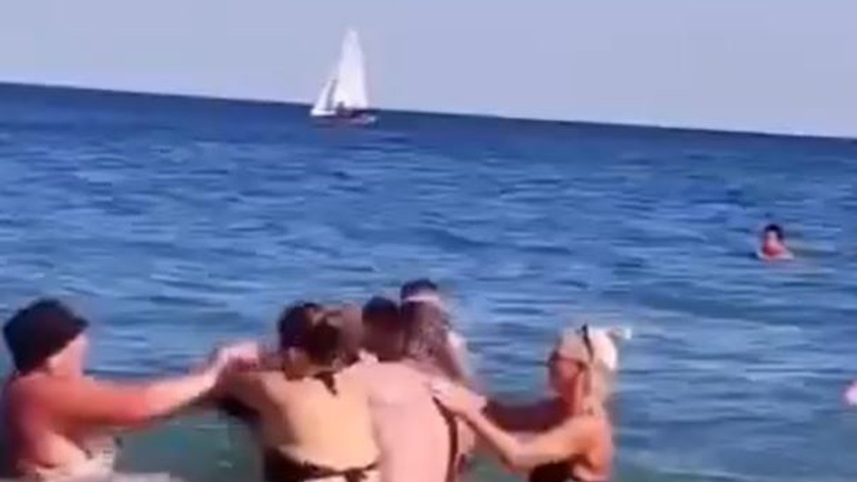 Tuča u moru