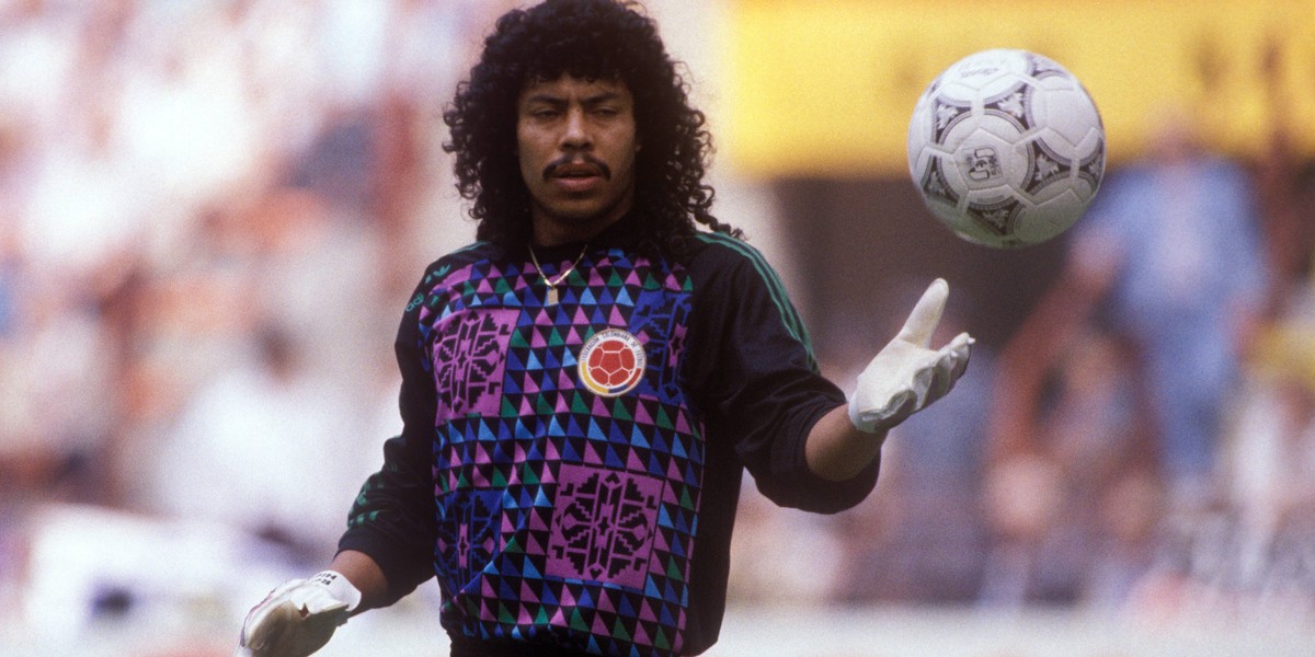 Rene Higuita powtórzył swoje legendarnego zagranie skorpionem! WIDEO