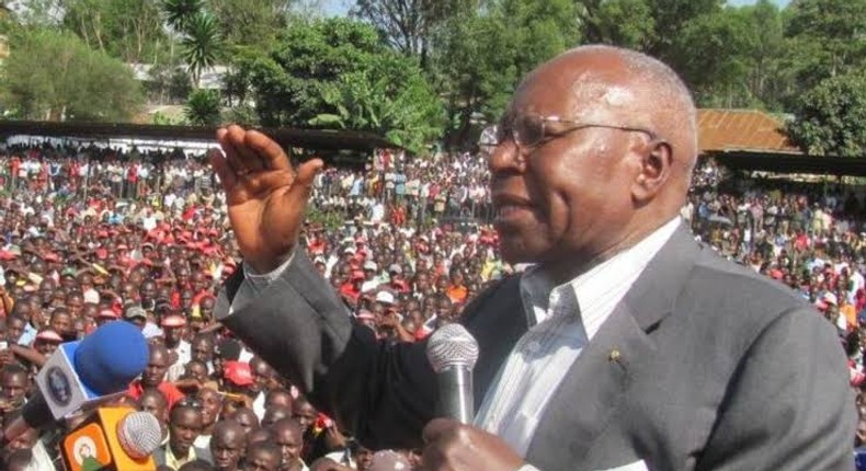 Former Cabinet Minister Simeon Nyachae is Dead