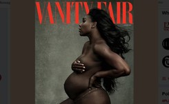 Naga i ciężarna. Serena Williams na okładce 'Vanity Fair' [FOTO]