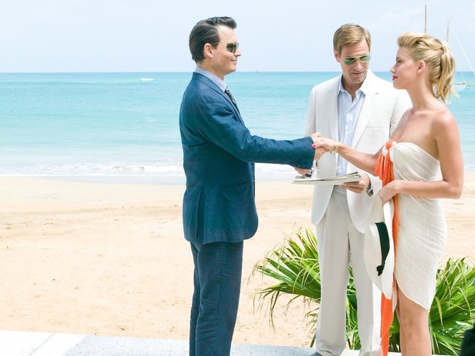 Johnny Depp, Aaron Eckhart i Amber Heard