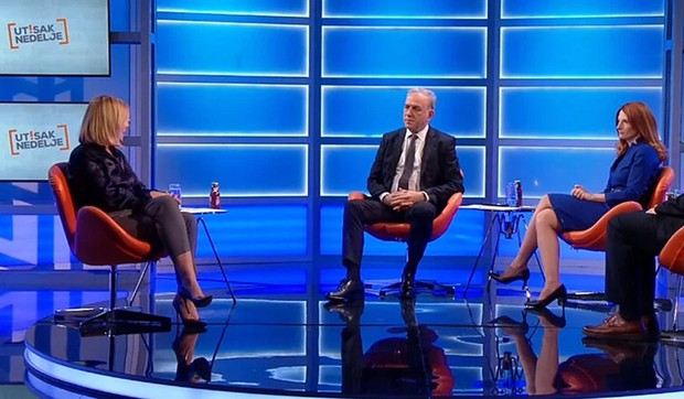 Zdravko Ponoš u "Utisku nedelje"