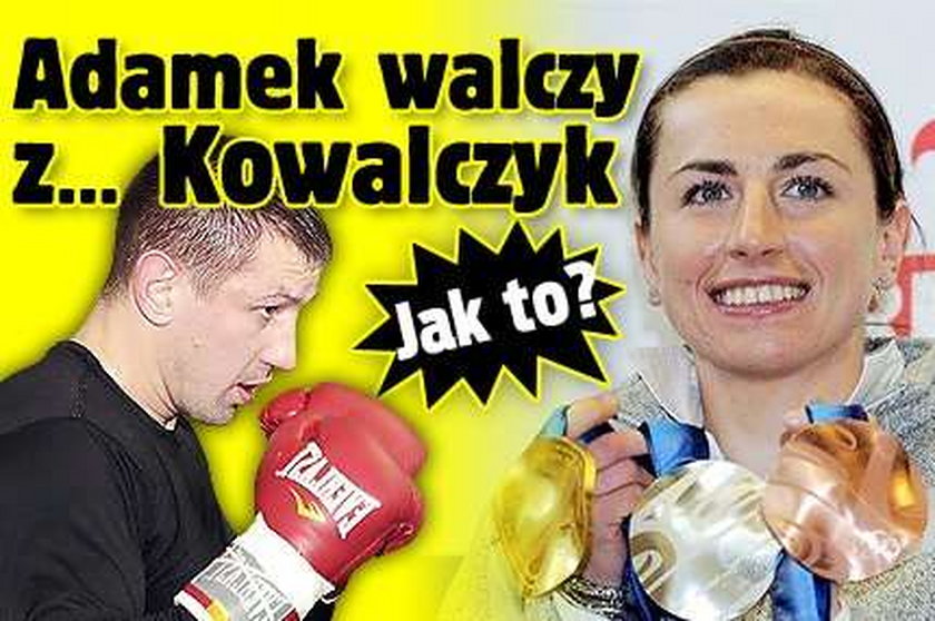 Adamek walczy z... Kowalczyk. Jak to?