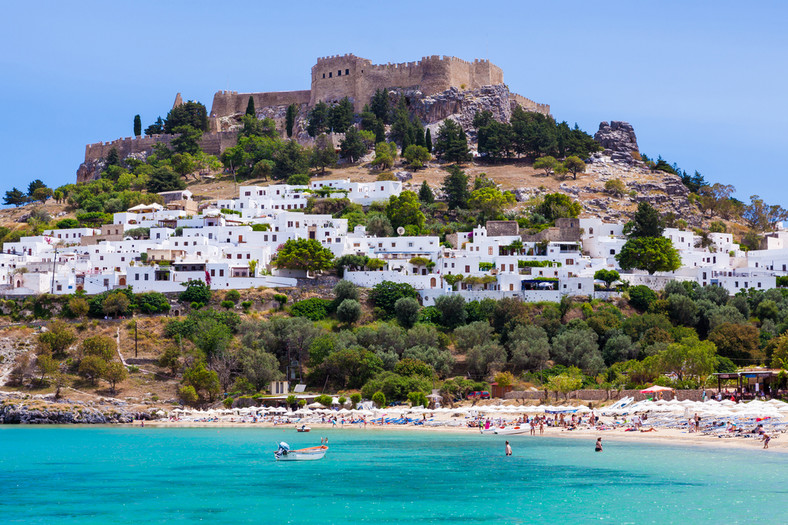 Twierdza w Lindos (Rodos)