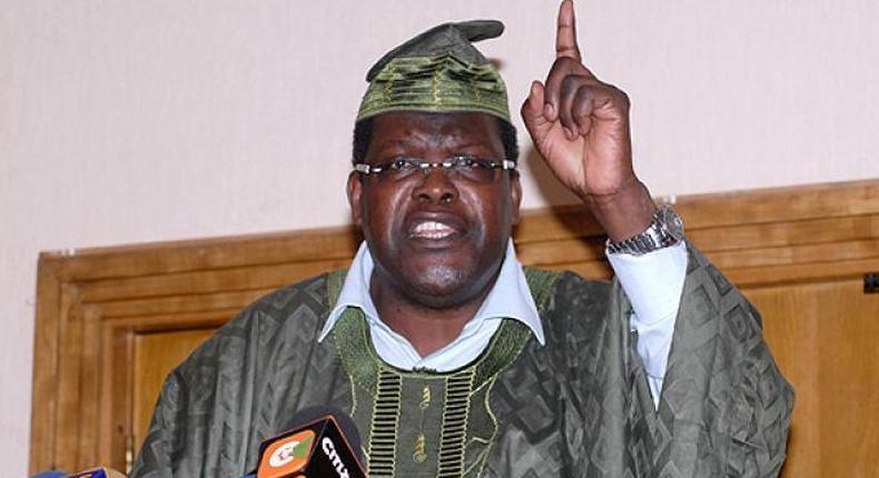 Nairobi gubernatorial aspirant Miguna Miguna.