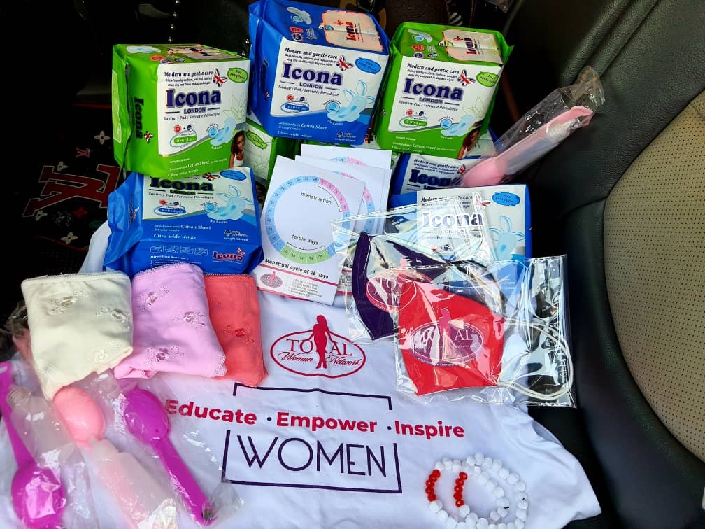 World Menstrual Hygiene Day Total Woman Network provides sanitary pads