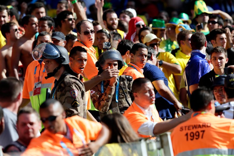 Angielscy kibice dali znać o sobie na mundialu w Brazylii