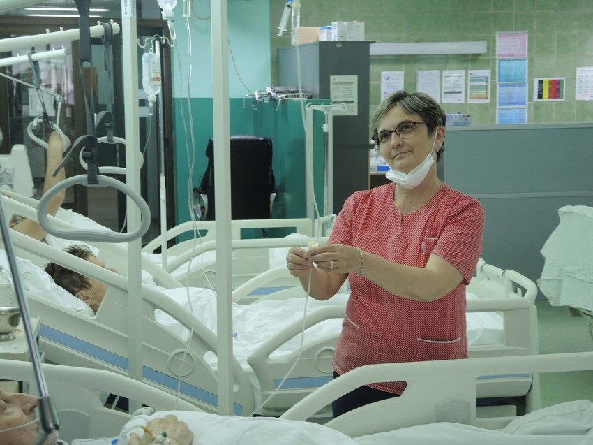 Ceo radni vek uz najteže pacijente: Dragica Milčanović