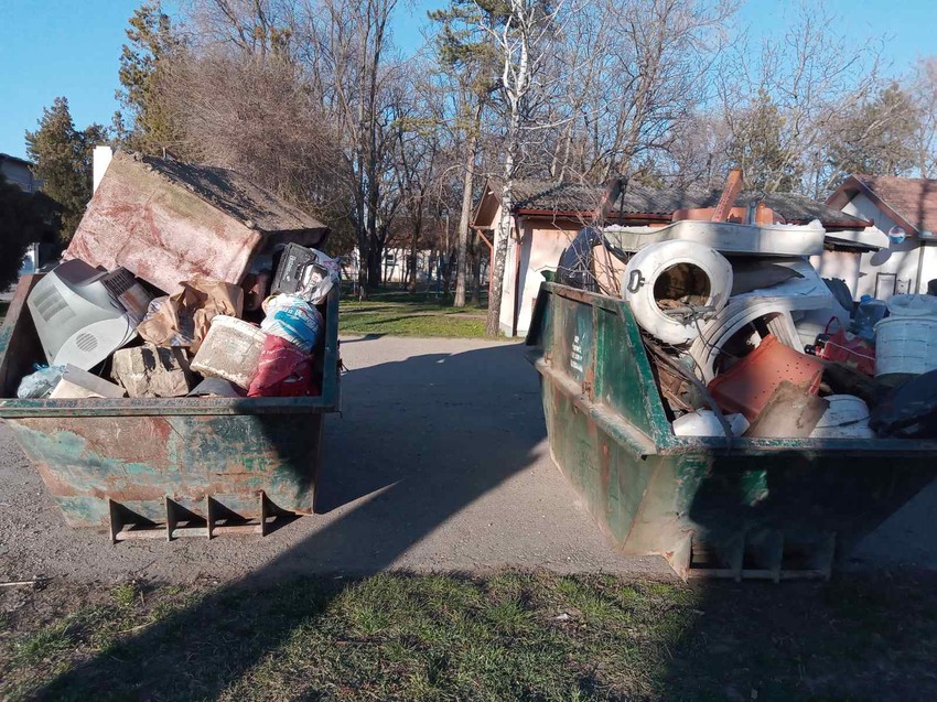 Kabasti otpad u Zrenjaninu