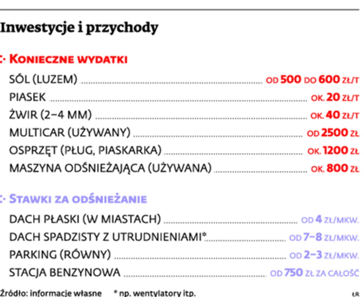 Inwestycje i przychody