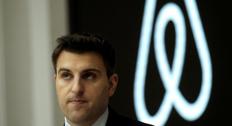 Airbnb CEO Brian Chesky.