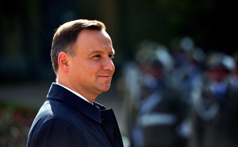 PREZYDENCI PAŃSTW GRUPY WYSZEHRADZKIEJ NA ZAMKU W ŁAŃCUCIE