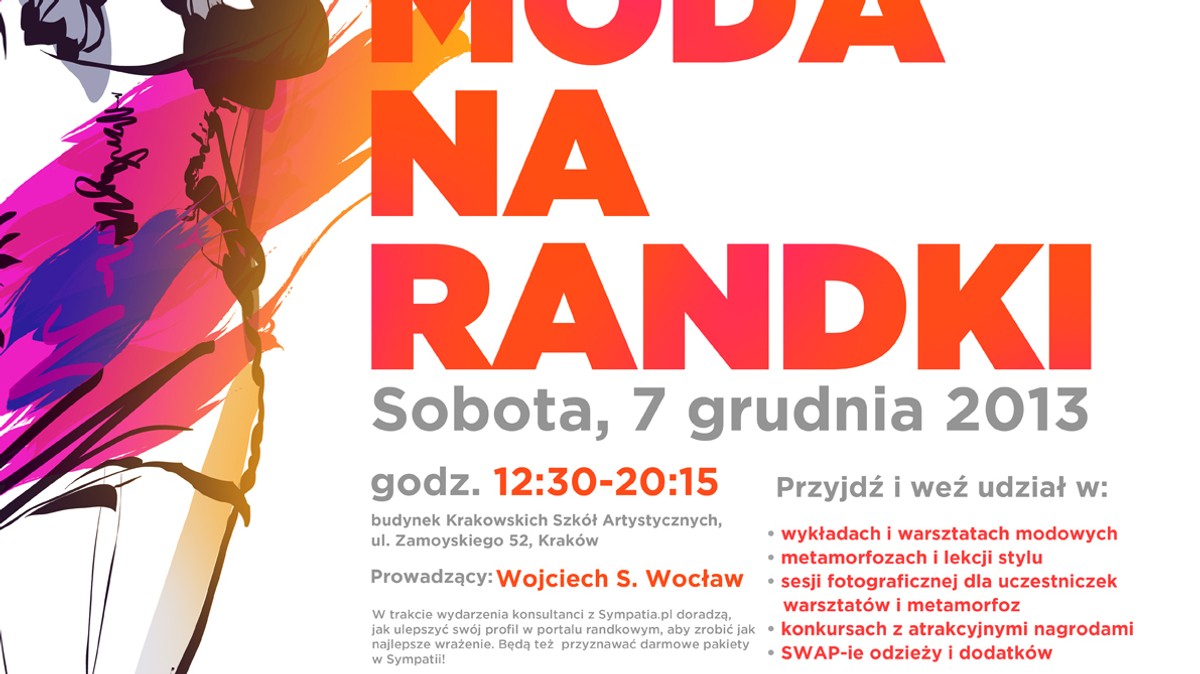 Moda na randki - już 7 grudnia w Krakowie! - Wiadomości