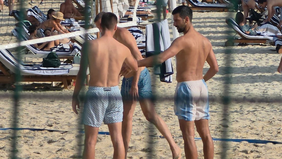 Novak Đoković paparaco