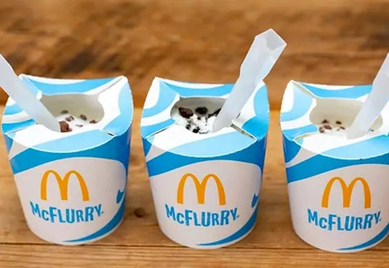 McDonald's wprowadza eko-opakowania na McFlurry. Plastikowe łyżeczki na razie zostają