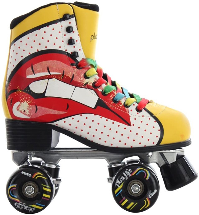 És akkor jöjjön egy igazán vidám, és felszabadító mozgásforma a görkorcsolyázás. Ez az eszköz ráadásul nagyon hasznos is. Nem szennyezed a levegőt, viszont gyorsan eljutsz A-ból B-be. Ugye neked is kell egy ilyen színes lábravaló.Görkorcsolya PLAYLIFE BLONDIE - skateworld.hu 24900 Ft