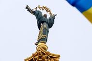 Pomnik Brzegini na kijowskim Placu Niepodległości 