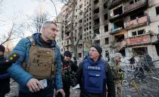 Kliczko wezwał mężczyzn, którzy wyjechali z Kijowa do powrotu i obrony miasta