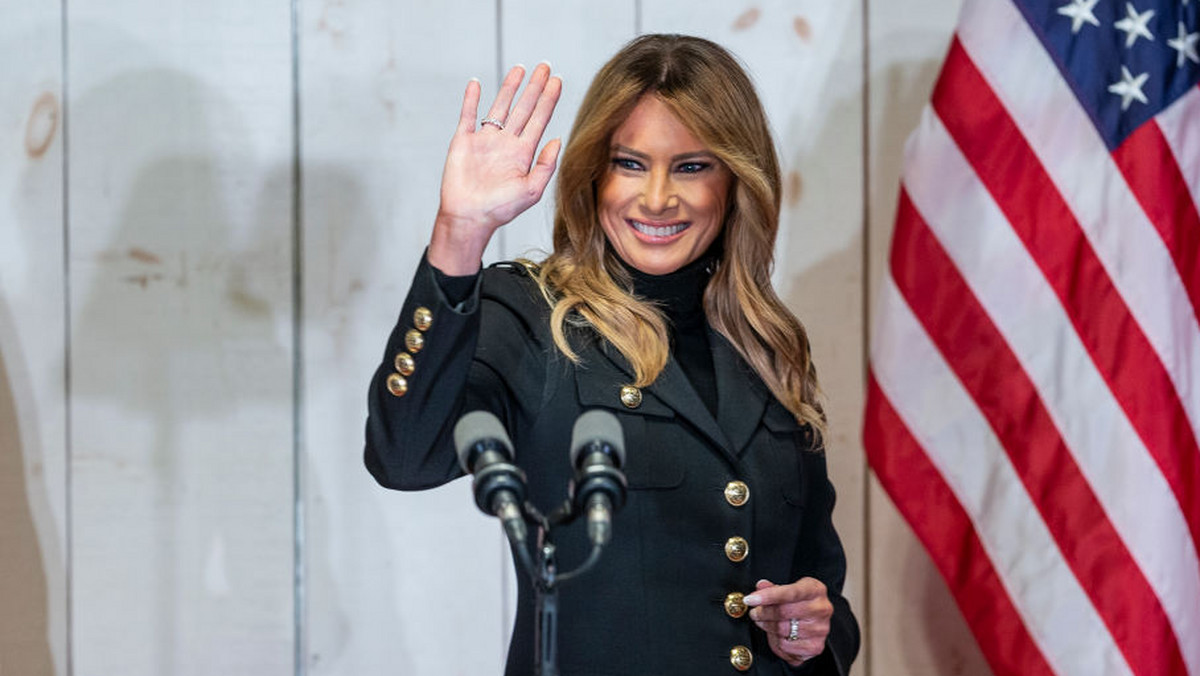 Melania Trump żegna się z Amerykanami